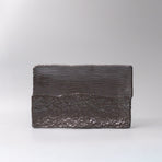 Platter Rectangular 32cm Matte Black Glaze