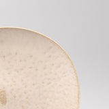 Dinner Plate 25cm White Fade Glaze