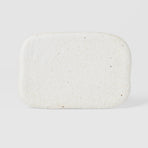 Plate Rectangular 16cm Shell White Glaze