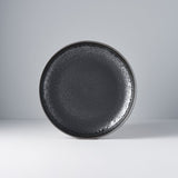 Plate High Rim 22cm Matt and Shiny Glaze - Front View