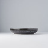 Plate High Rim 22cm Matt and Shiny Glaze - Side View