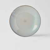 Dinner Plate 28cm Steel Grey Glaze - Top-Down View