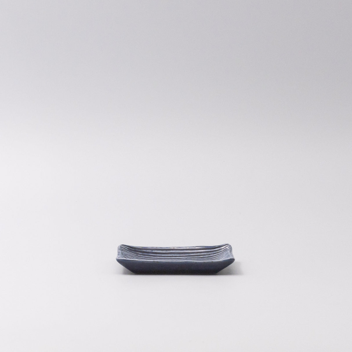 Sauce Dish 10cm Mamezara Blue Contour Glaze