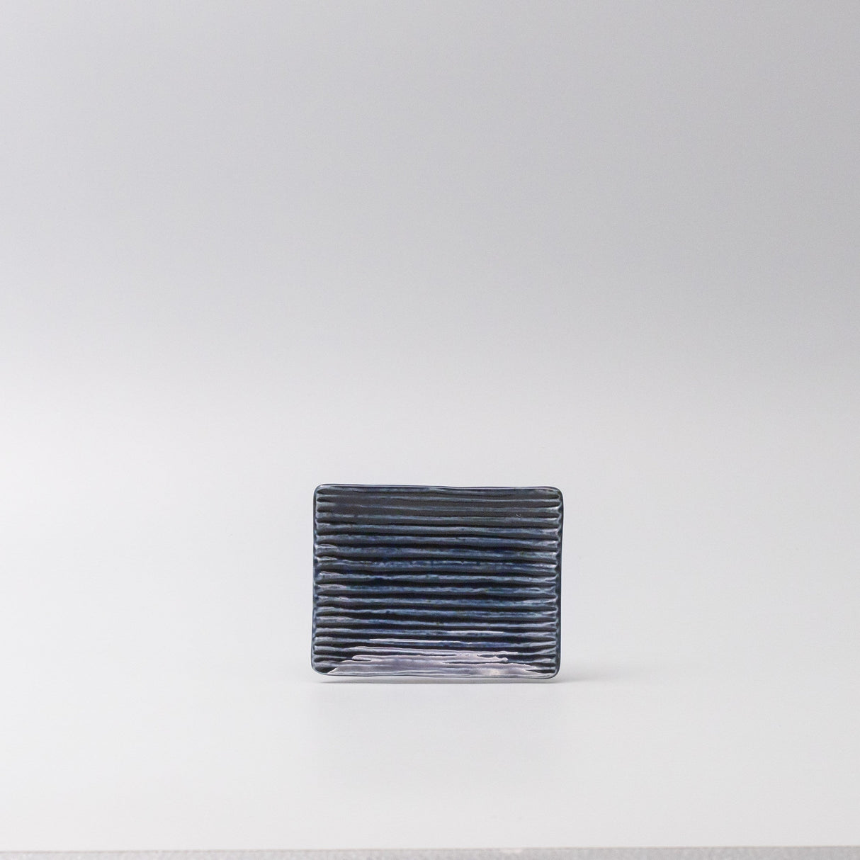 Sauce Dish 10cm Mamezara Blue Contour Glaze