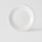 Side Plate 21cm Parchment White Glaze