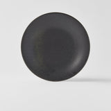 Dinner Plate 28cm BB Black Glaze - Side View