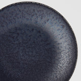 Side Plate 21cm BB Black Glaze - Front View