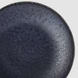 Side Plate 21cm BB Black Glaze - 45-Degree Angle