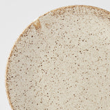 Side Plate 21cm Sand Fade Glaze - Front View