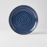 Dinner Plate 25cm Midnight Blue Glaze - Side View