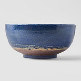 Bowl 19cm Azure Glaze - Side View