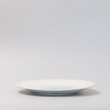 Plate Organic 25cm Okinawa Glaze - Top-Down View