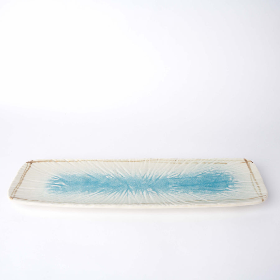 Sashimi Platter 35.2cm Okinawa Glaze