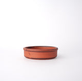 Orange Donabe 13cm Oven Dish High Side - Front View