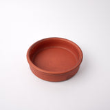 Orange Donabe 14cm Oven Dish Large High Side