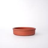 Orange Donabe 14cm Oven Dish Large High Side - Front View