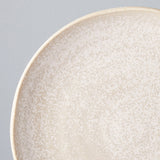 Dinner Plate 24cm White Fade Glaze