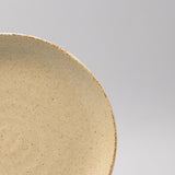 Plate Dinner Organic Shape 24cm Sand Fade Glaze