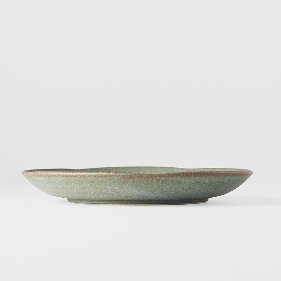 Dinner Plate 24cm Green Fade Glaze