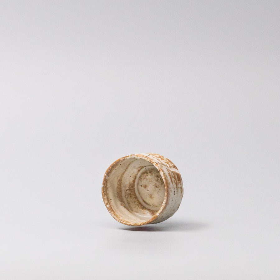 Sake Cup Sand Glaze