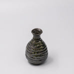 Sake Jug 180ml Moss Black Glaze