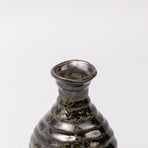 Sake Jug 180ml Moss Black Glaze