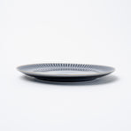 Dinner Plate 23.5cm Navy Sendan Glaze