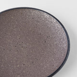 Side Plate 19cm Earth Glaze - Side View