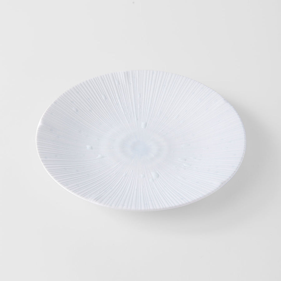 Dinner Plate 24.5cm Ice White Glaze
