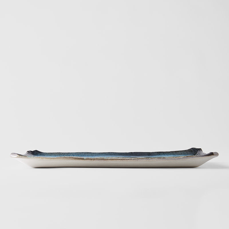 Serving Platter 42cm Sky Blue Glaze