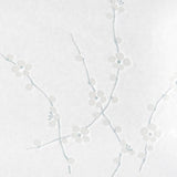 Platter Rectangular 33cm White Blossom Glaze