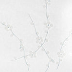 Platter Rectangular 33cm White Blossom Glaze