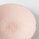 Pasta Bowl 22.5cm Ice Pink Glaze - Front View