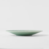 Side Plate 22cm Ice Green Glaze - Top-Down View