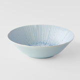 Bowl 21cm Ice Blue Glaze - Top-Down View