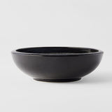 Pasta Bowl 20.3cm Blue Cloud Glaze - Side View
