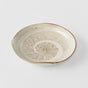 Plate Organic 13cm Spiral Sand Glaze