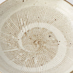 Plate Organic 13cm Spiral Sand Glaze