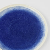Dinner Plate 23 cm Ocean Blue Glaze - Front View