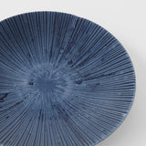 Side Plate 22cm Sapphire Glaze - Front View