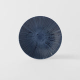 Side Plate 22cm Sapphire Glaze - Side View