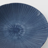 Dinner Plate 24.5cm Sapphire Glaze - Front View