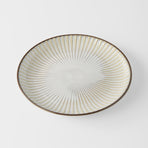 Side Plate 20.5cm White Sendan Glaze