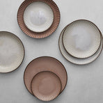 Side Plate 20.5cm White Sendan Glaze