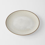 Dinner Plate 23.5cm White Sendan Glaze