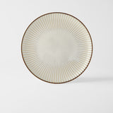 Dinner Plate 23.5cm White Sendan Glaze
