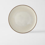 Dinner Plate 23.5cm White Sendan Glaze