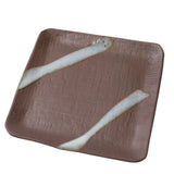 Saucer Apex 12.8cm Cloud Blue Bisque Glaze