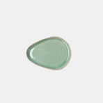 Saucer Arc Green Glaze