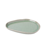 Saucer Arc Green Glaze - Side View